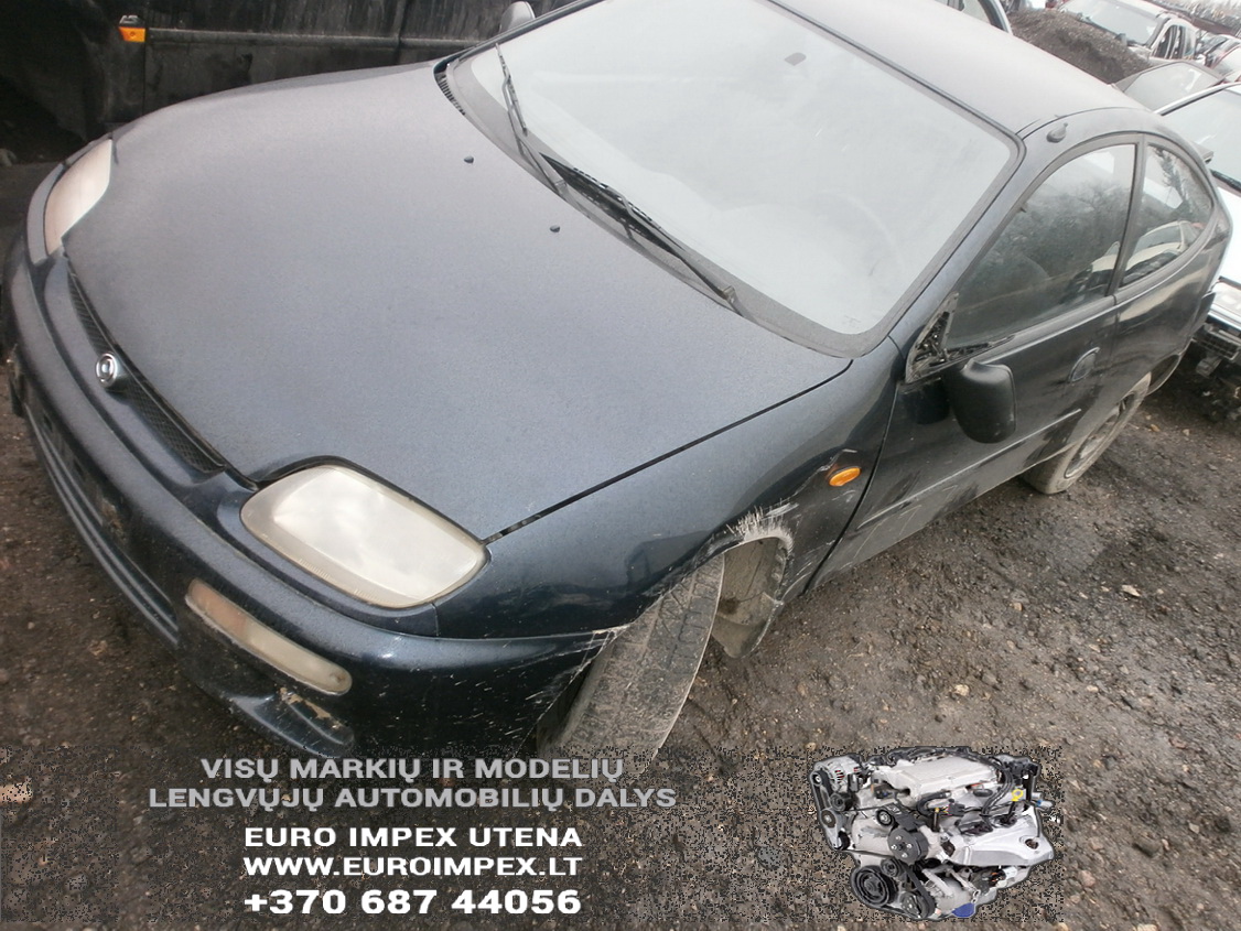Naudotos automobilio dalys Mazda 323 1995 1.5 Mechaninė Hačbekas 2/3 d. Å½alia 2013-12-28